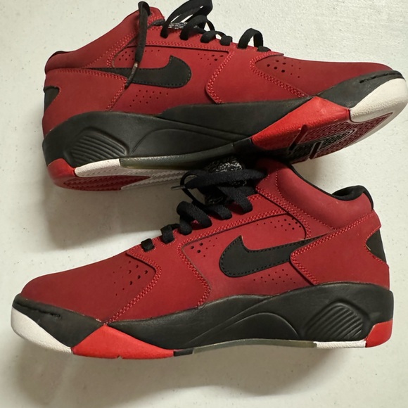 Nike Other - 2015 Nike Air Flight Lite 15 Gym Red Black Sz 9.5 Men's Sneakers